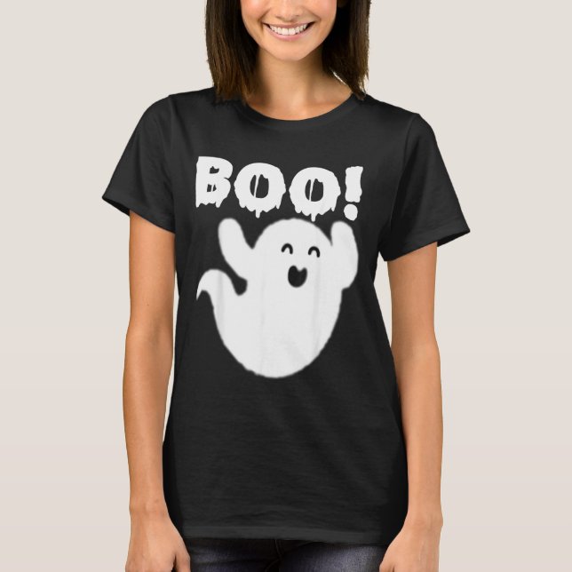 Niedlicher Geist T-Shirt (Vorderseite)