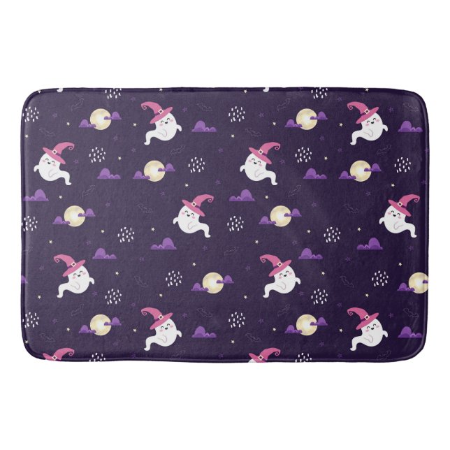 Niedlicher Geist und Monde Badematte (Vorderseite)