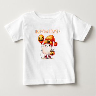 Niedlicher Geist und Pumpkins Kinder glückliches H Baby T-shirt