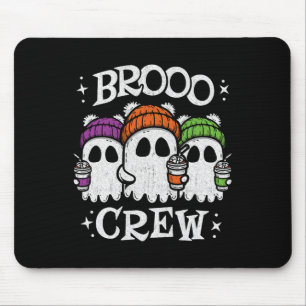 Niedlicher Geistereiskaffee - Halloween-Geisterkaf Mousepad