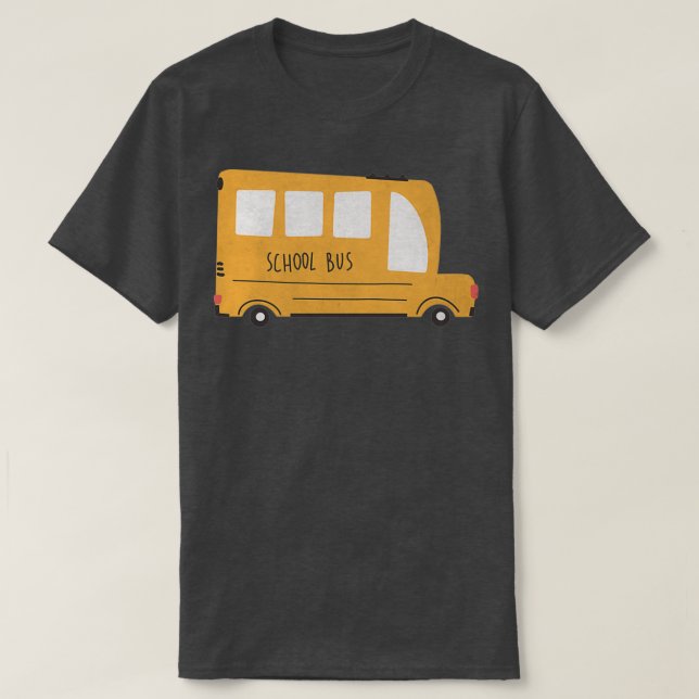Niedlicher Gelbschulbus 1 T-Shirt (Design vorne)
