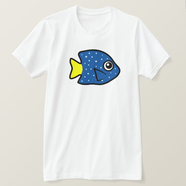 Niedlicher GelbschwanzDamselfish T-Shirt (Design vorne)