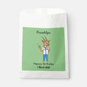 Niedlicher Gemsbok-Antilope-Cartoon Geschenktütchen