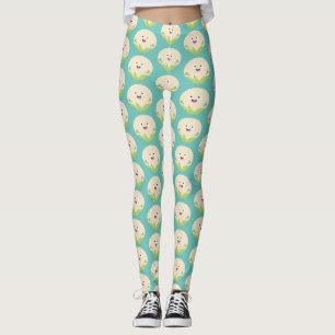 Niedlicher Gemüsegarten-Cartoon Leggings