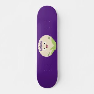 Niedlicher Gemüsegarten-Cartoon Skateboard