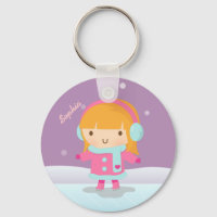 Niedlicher Girl-Ice-Skater für Kinder