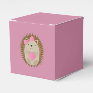 Niedlicher Girl-Igel Geschenkschachtel