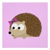 Niedlicher Girl-Igel