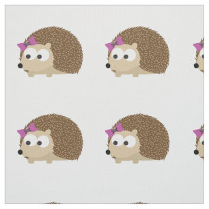 Niedlicher Girl-Igel Stoff
