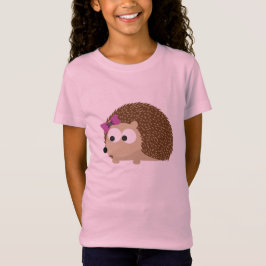 niedlicher Girl-Igel T-Shirt