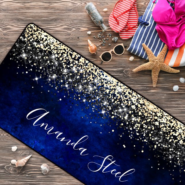 Niedlicher Glitzer für königsblaue Imitate Schreibtischunterlage (Von Creator hochgeladen)