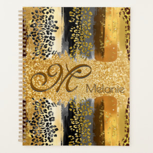 Niedlicher Glitzer SpiralNotebook Planer