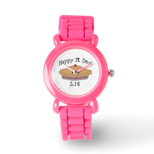 Niedlicher glücklicher Pi Day! Armbanduhr