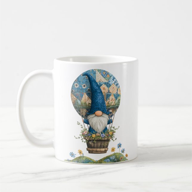 Niedlicher Gnom 11 oder 15 oz Kaffeetasse (Links)