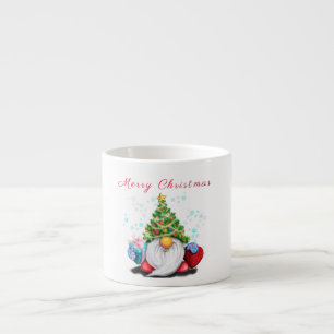 Niedlicher Gnome Christmas Espresso Cup Espressotasse