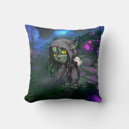 Niedlicher Goblin in Höhle Kissen