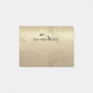 Niedlicher Golddrachenflieger Post-it Klebezettel