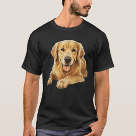 Niedlicher Golden Retriever Liebe T - Shirt
