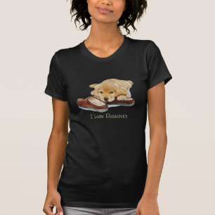 niedlicher Goldhund T-Shirt