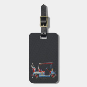 Niedlicher Golf-Wagen Gepäckanhänger