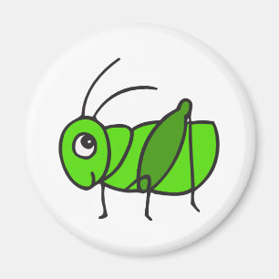 Niedlicher Grasshopper Magnet
