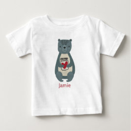 Niedlicher Graubär Baby T-shirt