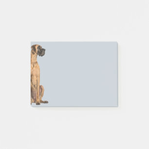 Niedlicher Great Dane Dog Haustier Art Nachhinweis Post-it Klebezettel