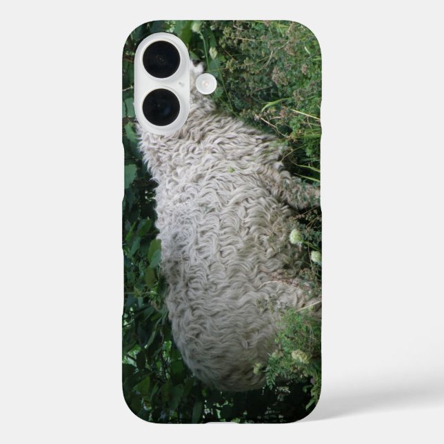 Niedlicher Greedy Sheep iPhone Case (Rückseite)