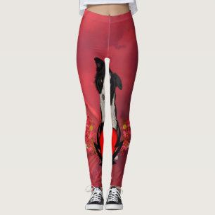 Niedlicher Grenzcollie Leggings