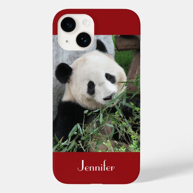 Niedlicher griechischer Riesenpanda, Case-Mate iPhone Hülle (Rückseite)
