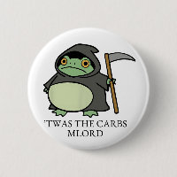 Niedlicher grimmiger Sensenmann Frog - Das war der