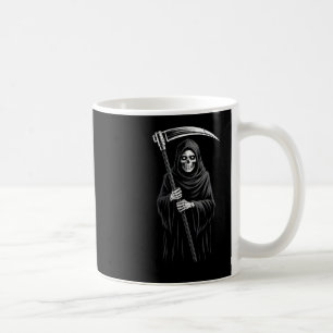 Niedlicher grimmiger Sensenmann Spooky Grave Candy Kaffeetasse