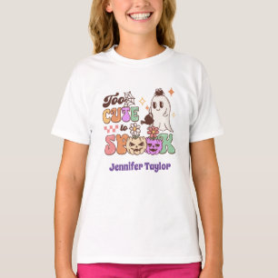 Niedlicher Groovy Ghost, spukhafte Villen, hallowe T-Shirt