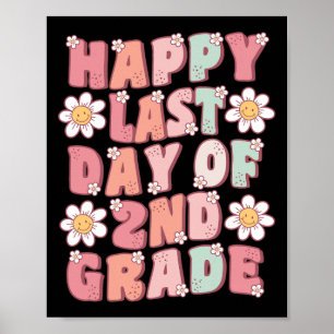 Niedlicher Groovy Tee zweiter Klasse Poster