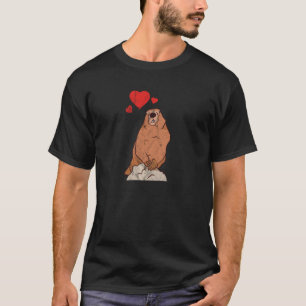 Niedlicher Groundhog Day Vintag Rodent Hausbesitze T-Shirt