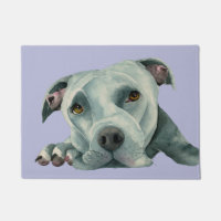 Niedlicher Gruben-Stier-Terrier der Hundekunst-|