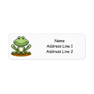 Niedlicher grüner Frosch
