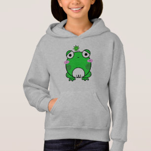 Niedlicher Grünfrosch Hoodie