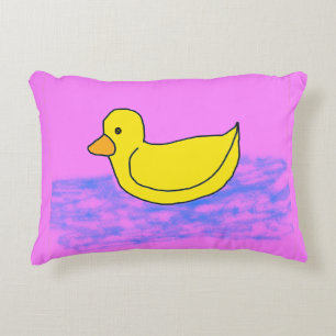 Niedlicher Gummi Ducky Accent Pillow Dekokissen