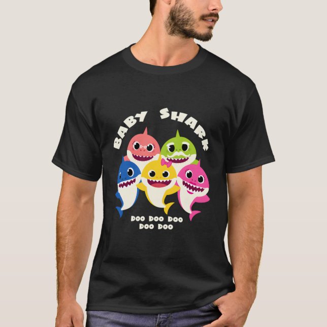 Niedlicher Hai für die ganze Familie Kinder a T-Shirt (Vorderseite)