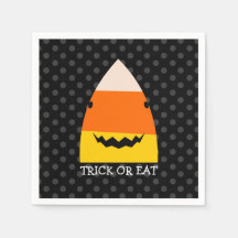 Niedlicher Hai HalloweenPaper Napkin