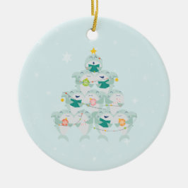 Niedlicher Hai Keramik Ornament