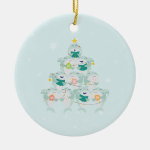 Niedlicher Hai Keramik Ornament