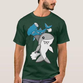 Niedlicher Hai LoverFunny Farting Shark T-Shirt
