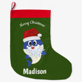 Niedlicher Hai 🦈 Spaß Fab Kids Super Ocean Großer Weihnachtsstrumpf