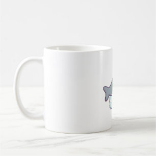 Niedlicher Hai Sushi Rice Funny Kaffeetasse