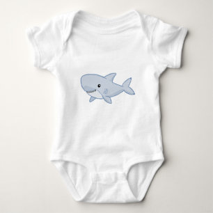 Niedlicher Haifisch Baby Strampler