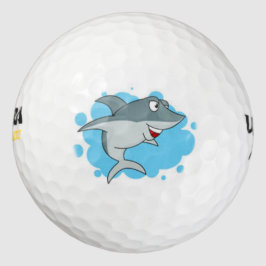 niedlicher Haigolfball Golfball