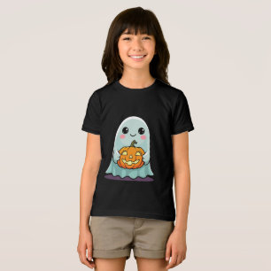Niedlicher Halloween Ghost Kids T - Shirt Adorable