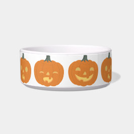 Niedlicher Halloween Jack O'Lantern Keramik Pet Bo Napf